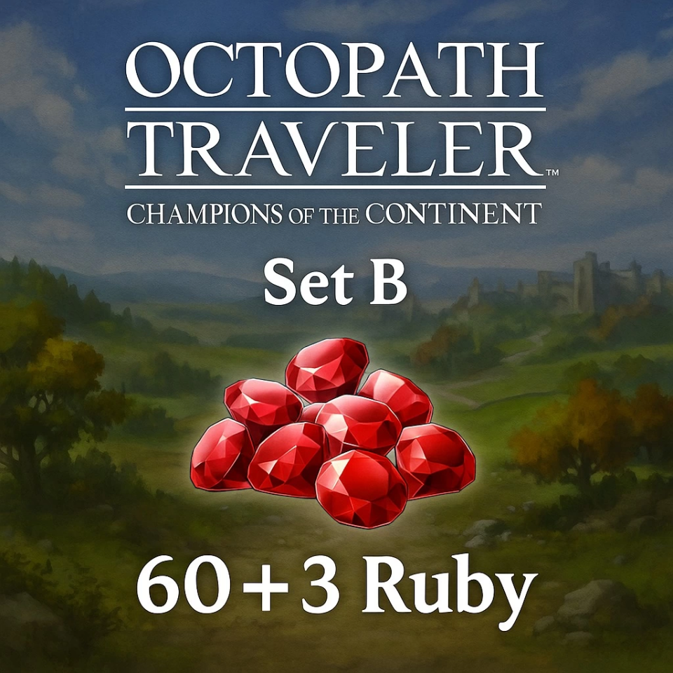 Set B ( 60 + 3 Ruby )