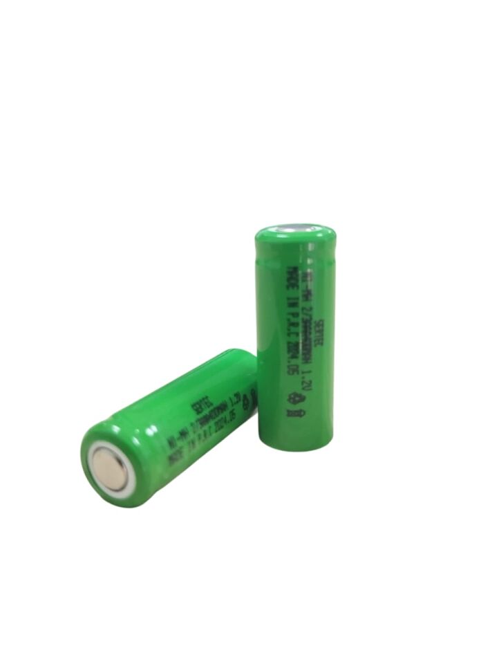 1.2V 400 Mah  2/3Aaa  Nimh Şarjlı Pil  (Başsız / Flat Head) (1077)