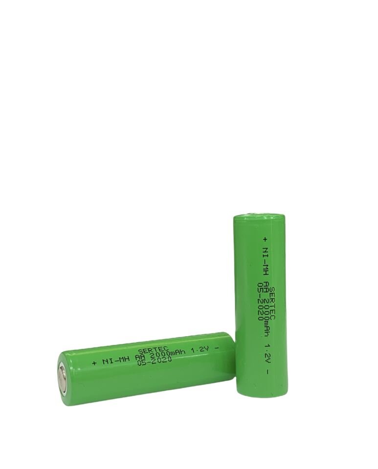 1.2V 2000 Mah  Aa  Nimh Şarjlı Pil  Başsız / Flat Head (1077)