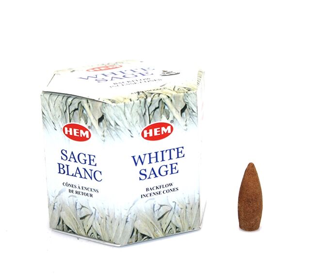 White Sage Aromalı Geri Akış Tütsü