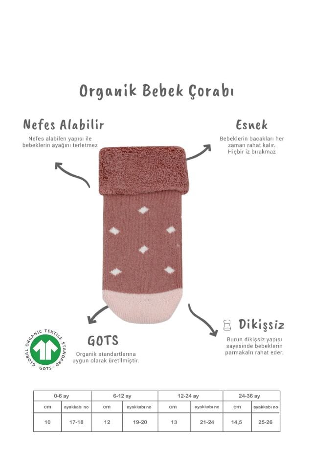 Bi̇style 2'li Havlu Soket Kaymaz Point Gi̇rl 10505 Pudra Pembe