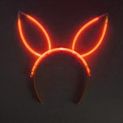 Karanlıkta Yanan Glow Neon Fosforlu Taç - 6 Adet