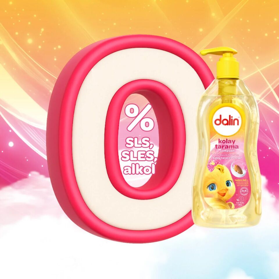 Dalin Kolay Tarama Bebek Şampuanı 700 ml