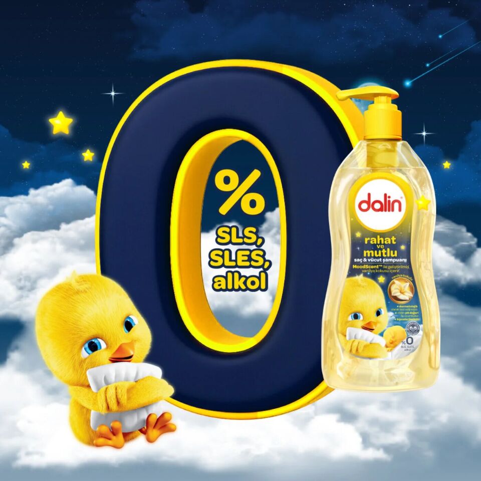 Dalin Rahat ve Mutlu Bebek Şampuanı 700 ml