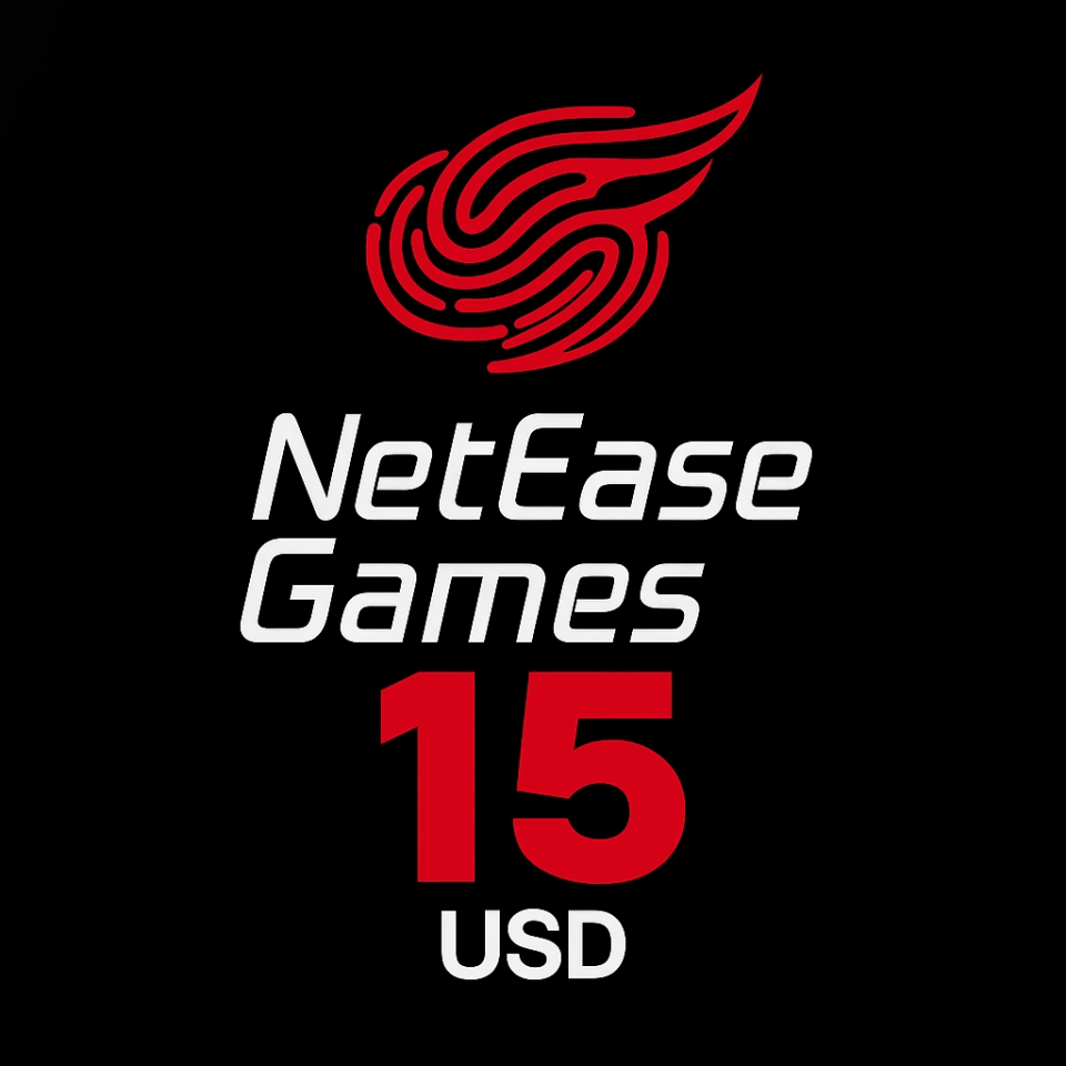 Netease 15 Usd Pay Gift Card
