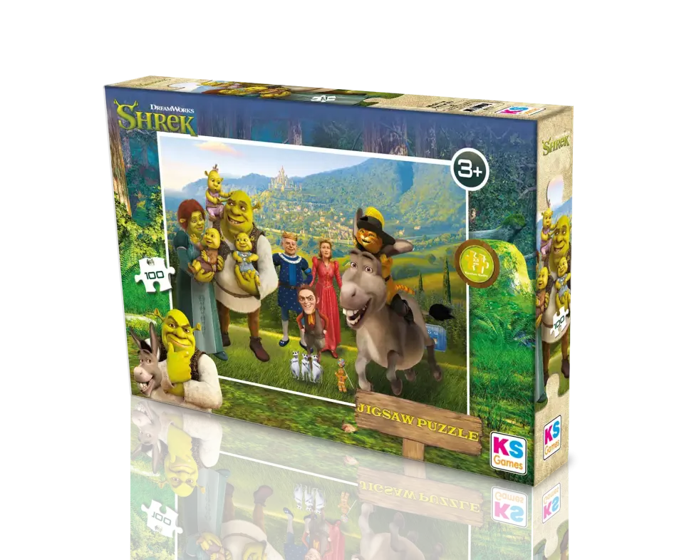 100 Parça Puzzle: Shrek