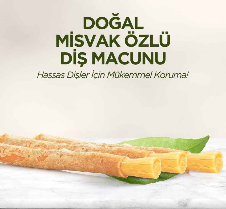 Eyüp Sabri Tuncer Doğal Diş Macunu 90 Gr Misvak Özlü