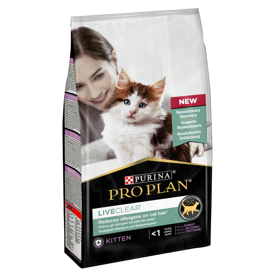 Pro Plan LiveClear Hindili Alerjen Azaltan Yavru Kedi Maması 1,4kg