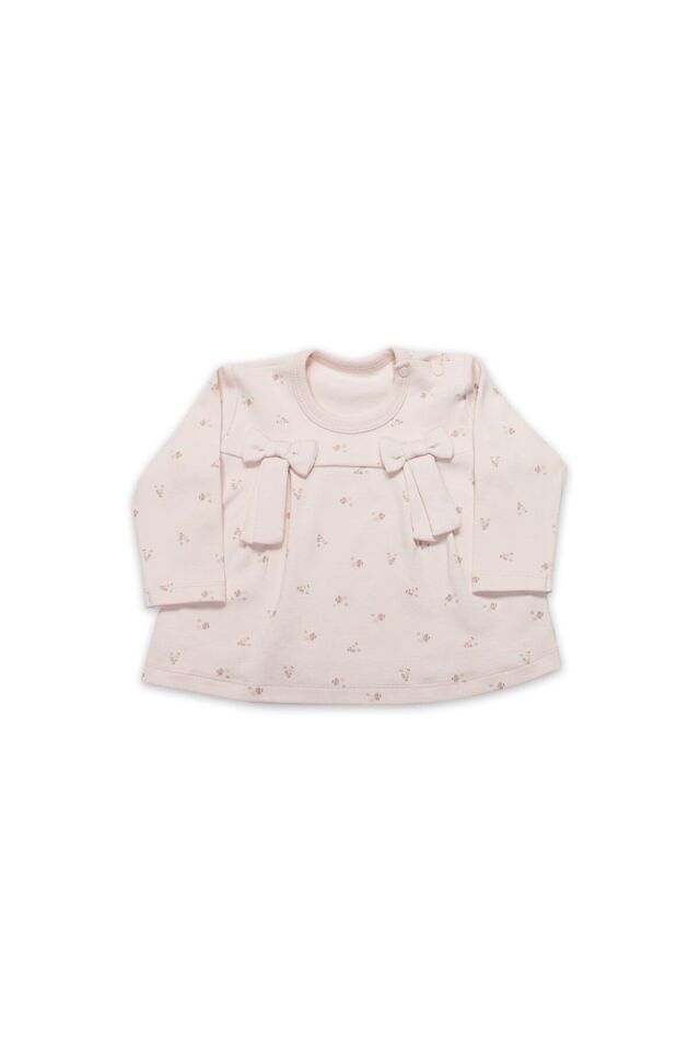Bistyle Grow İn Love 2'Li Bebe Takım 14102 Pembe Ekru