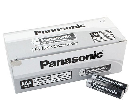 Panasonic Manganez İnce Kalem AAA Pil 60'Lı Paket (1077)