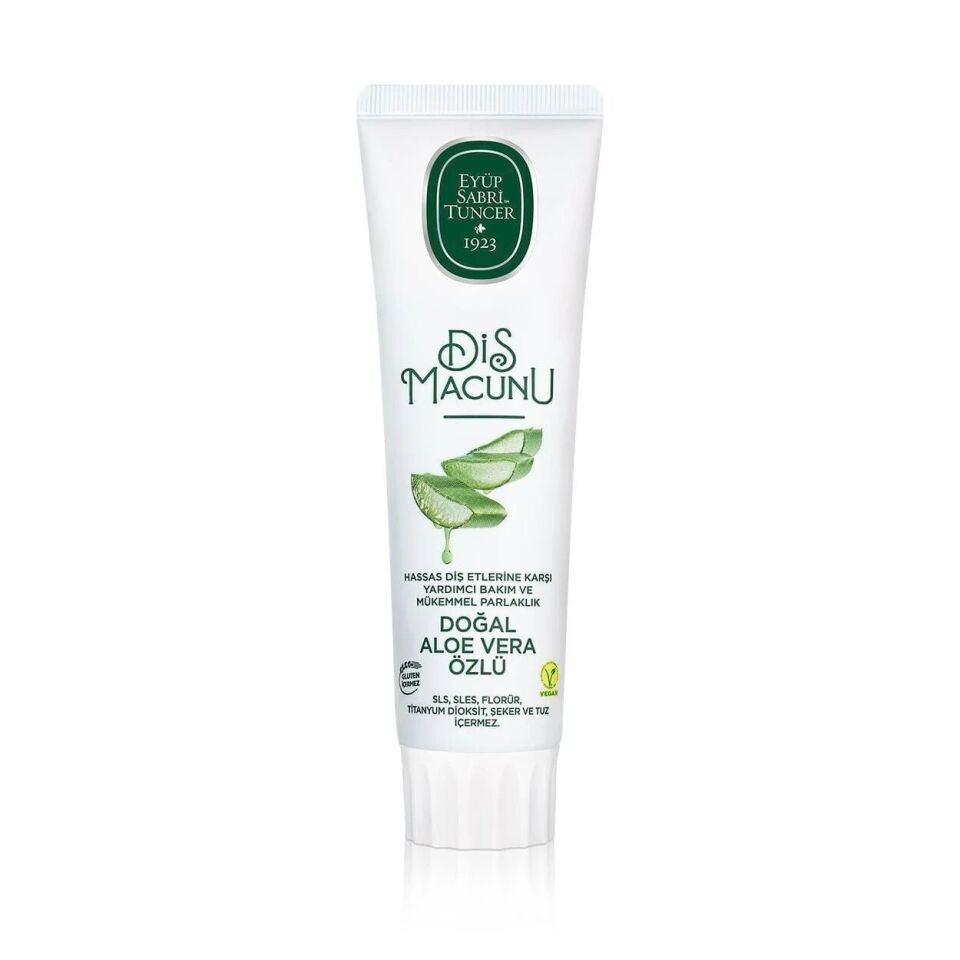 Eyüp Sabri Tuncer Doğal Diş Macunu 90 Gr Aloe Vera Aloe Vera