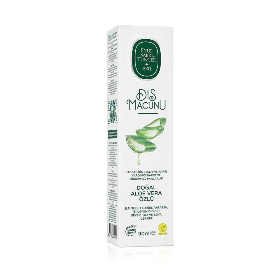 Eyüp Sabri Tuncer Doğal Diş Macunu 90 Gr Aloe Vera Aloe Vera