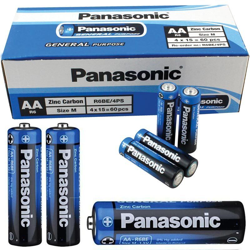 Panasonic Manganez Kalem Aa Pil 60 Adet (1077)