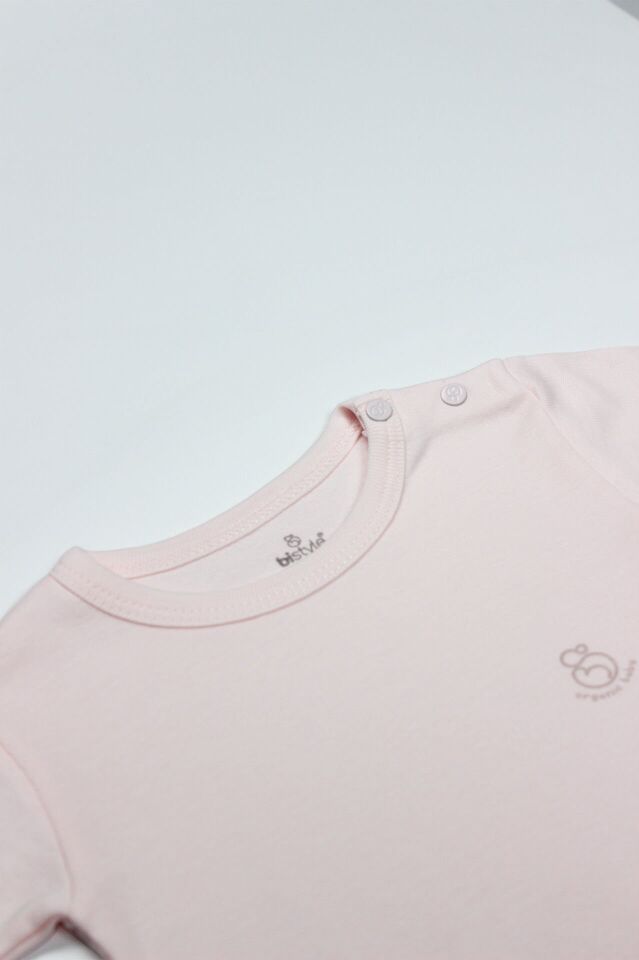 Bistyle Natural Basic Style Uzun Kol Body 17104 Pembe