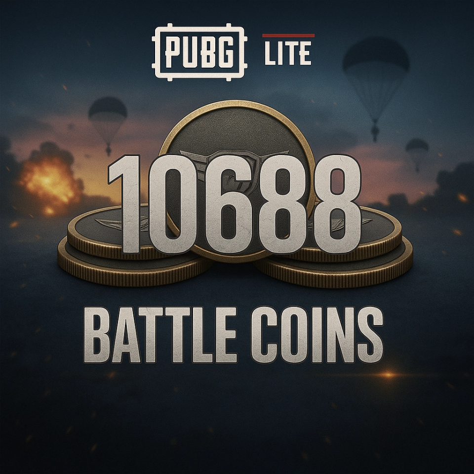 PUBG MOBILE LITE – 10688 (6680+4008) Battle Coin