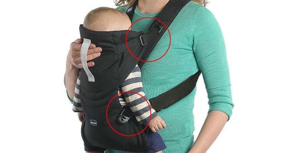 Chicco Easy Fit Kanguru Black Nigth