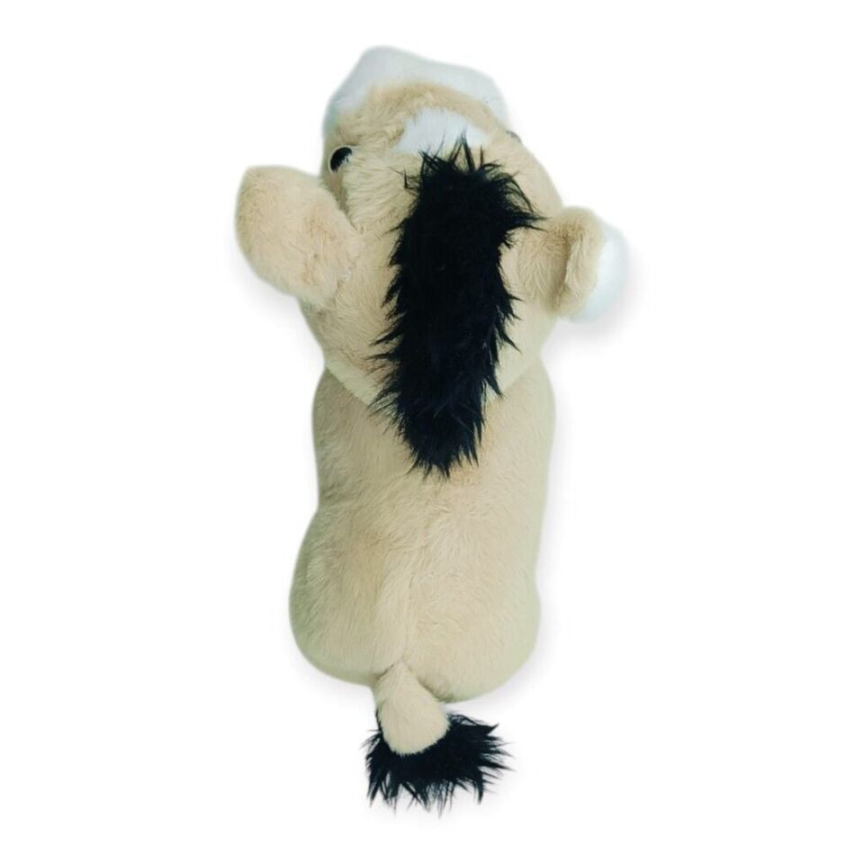 Peluş Hayvanlar Sesli 30 cm At - Bej