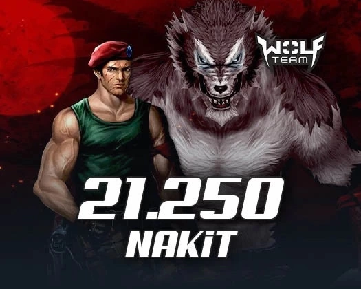 Wolfteam 50.000 Joypara 21250 Nakit