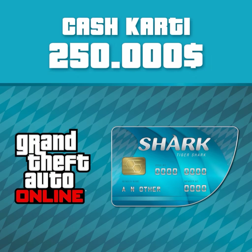Grand Theft Auto Online: Tiger Shark Cash Card