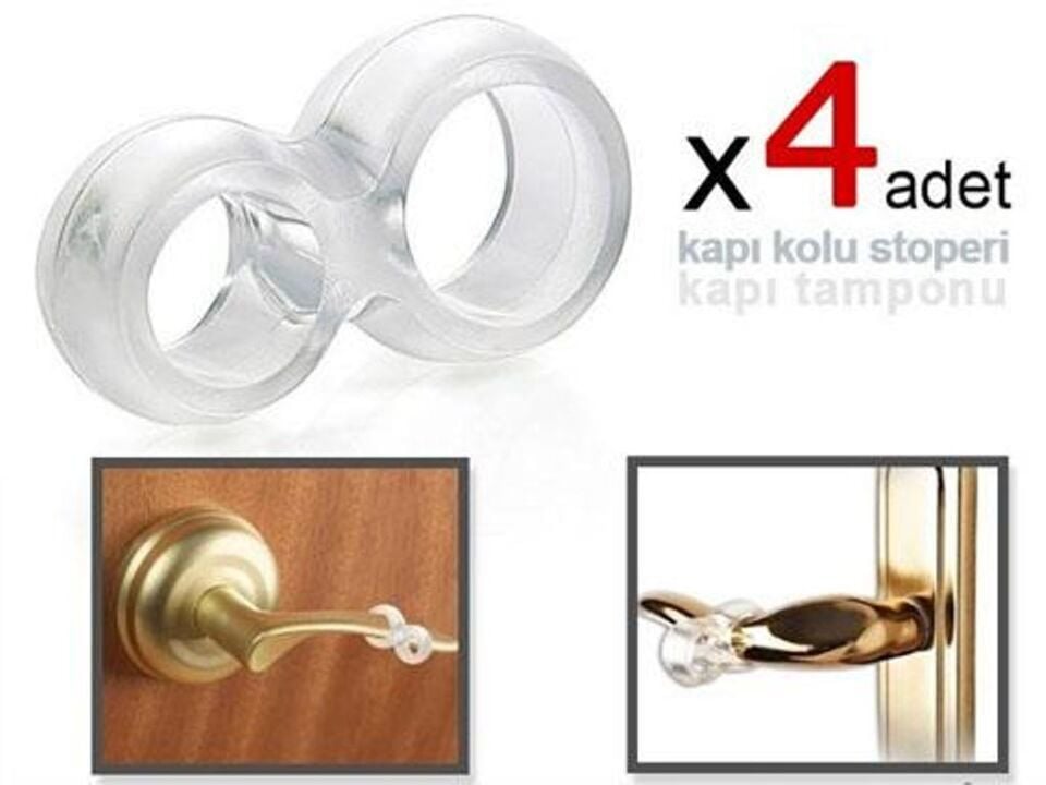 Kapı Kolu Stoperi  Kapı Tamponu  4 Adet (1077)