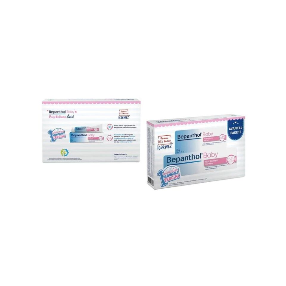 Bepanthol Baby Pişik Kremi Avantaj Paketi 100 Gr + 50 Gr