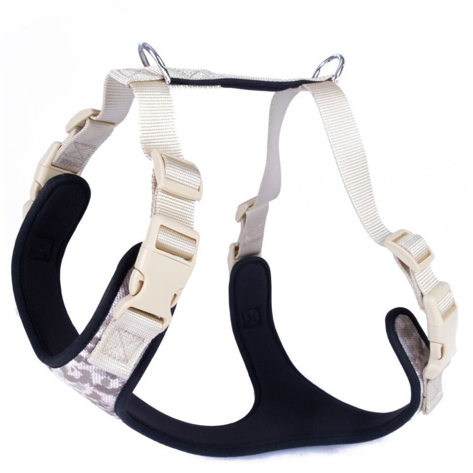 Doggie Havalı Ped Dokuma Köpek Göğüs Tasması 70/95 cm Kamuflaj