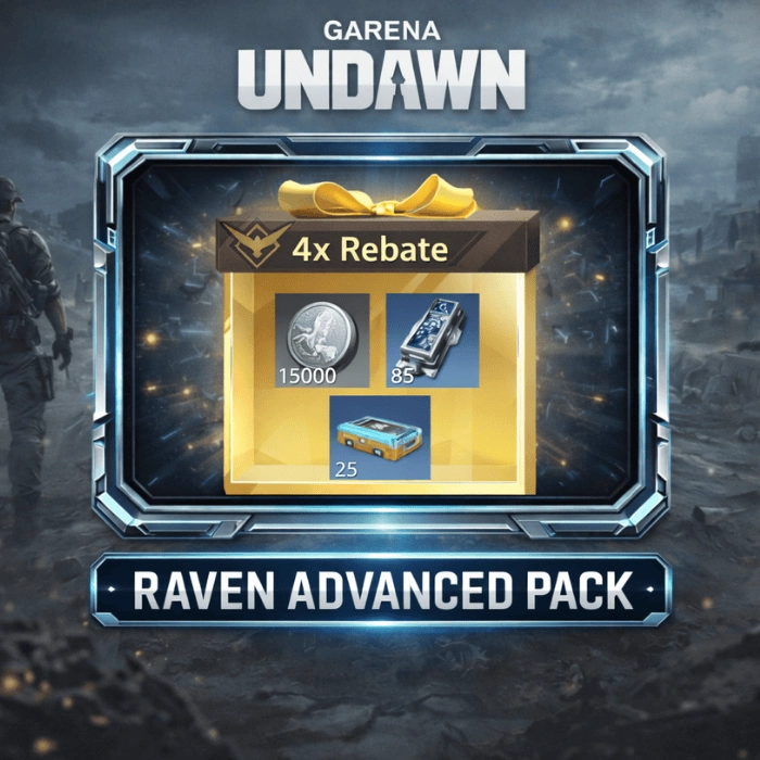 Garena Undawn Raven Advanced Pack