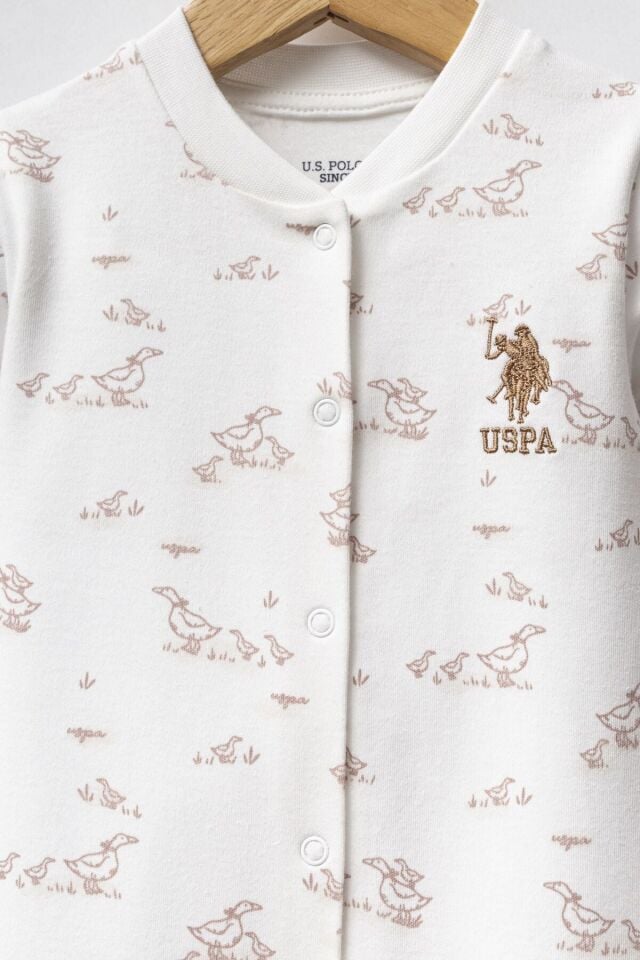 U.S. Polo Assn Tulum USB2706 Beyaz 6-9 Ay - Beyaz