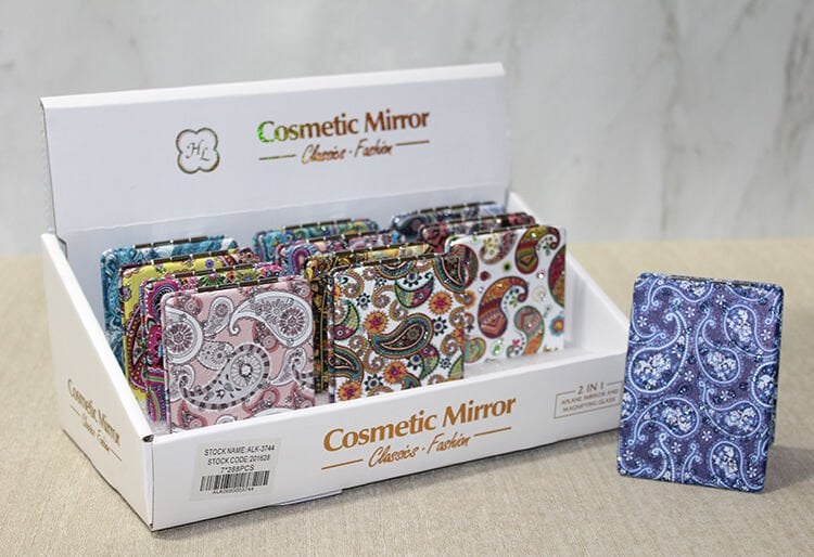 Taşlı El Aynası Dikdörtgen İnce Model 5