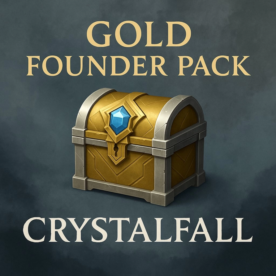 Crystalfall Gold Founder Pack