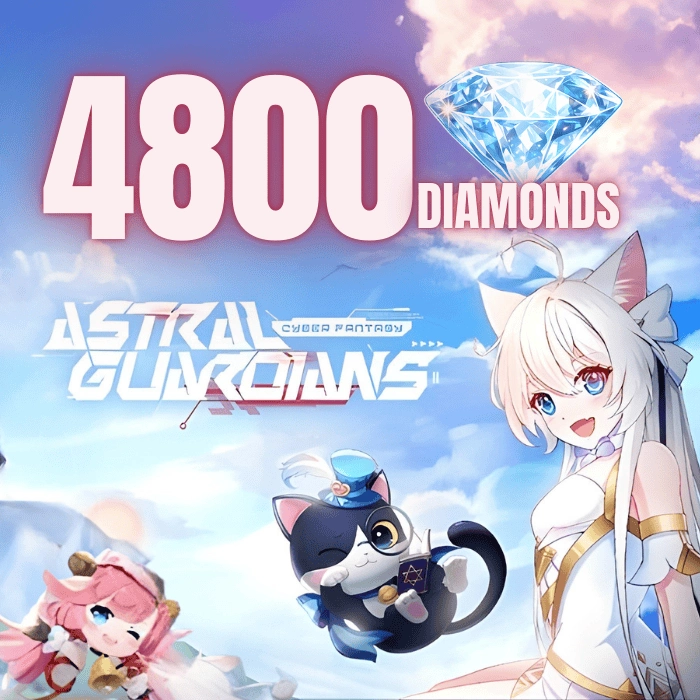 Astral Guardians: Cyber Fantasy 4800 Elmas