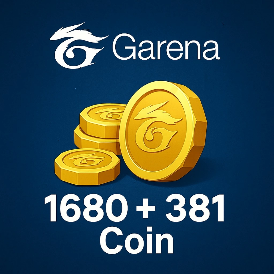 1680 + 381 Coin Garena Global PC