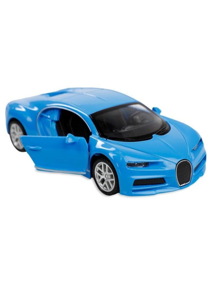 Çek Bırak Metal 12 Cm Model Araba - Mavi
