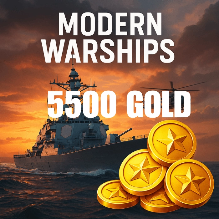 Modern Warships 5500 Altın
