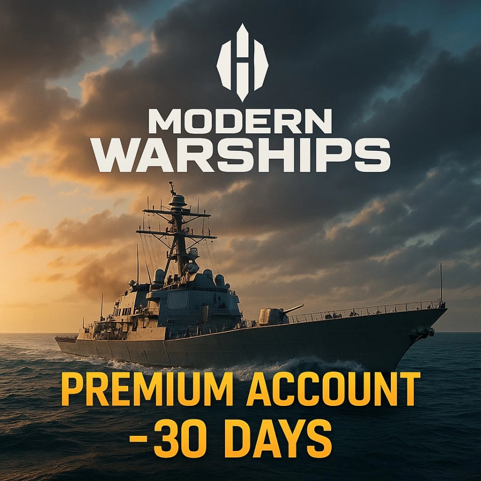 Modern Warships Premium Account -30 Gün