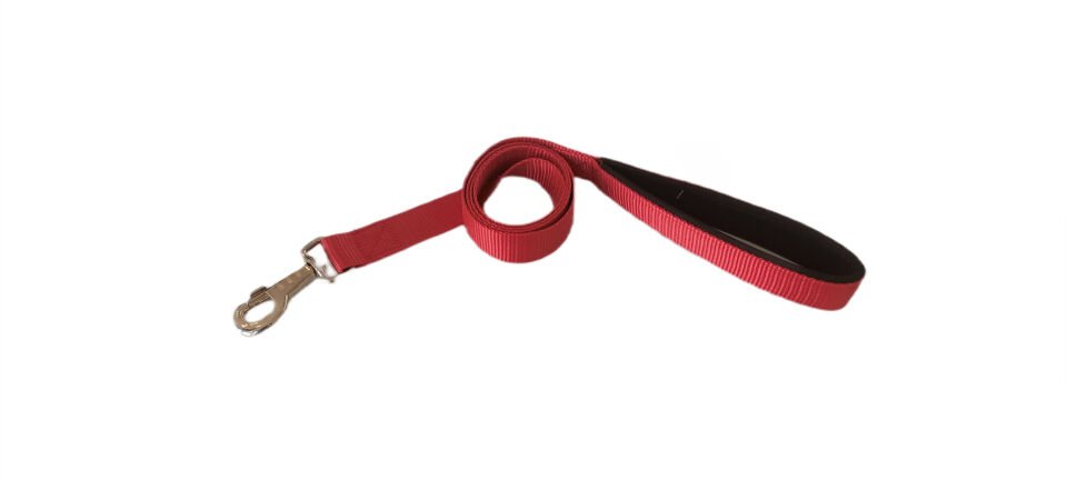 Markapet Köpek Gezdirme Kayışı 1,5 cm x 115 cm Kırmızı