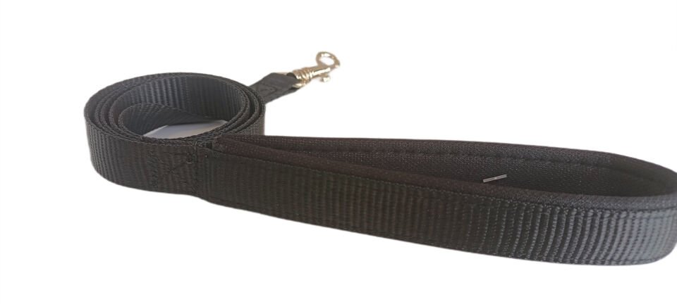Markapet Köpek Gezdirme Kayışı 1,5 cm x 115 cm Siyah