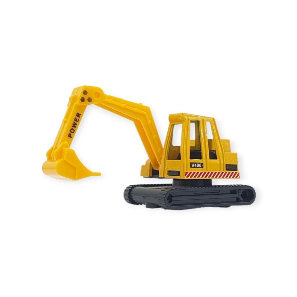 3'lü İş Makinaları Road Seti - Die Cast - DS044 - İnşaat