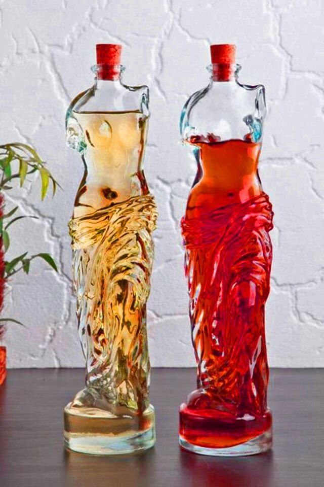 Venüs Yağdanlık  Kadın Figürlü Sirkelik Sosluk 200 Ml (1077)