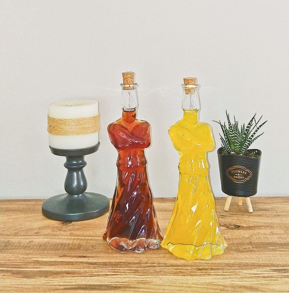 Mevlana Rumi Yağdanlık  Sosluk  Sirkelik 250Ml 2 Adet (1077)