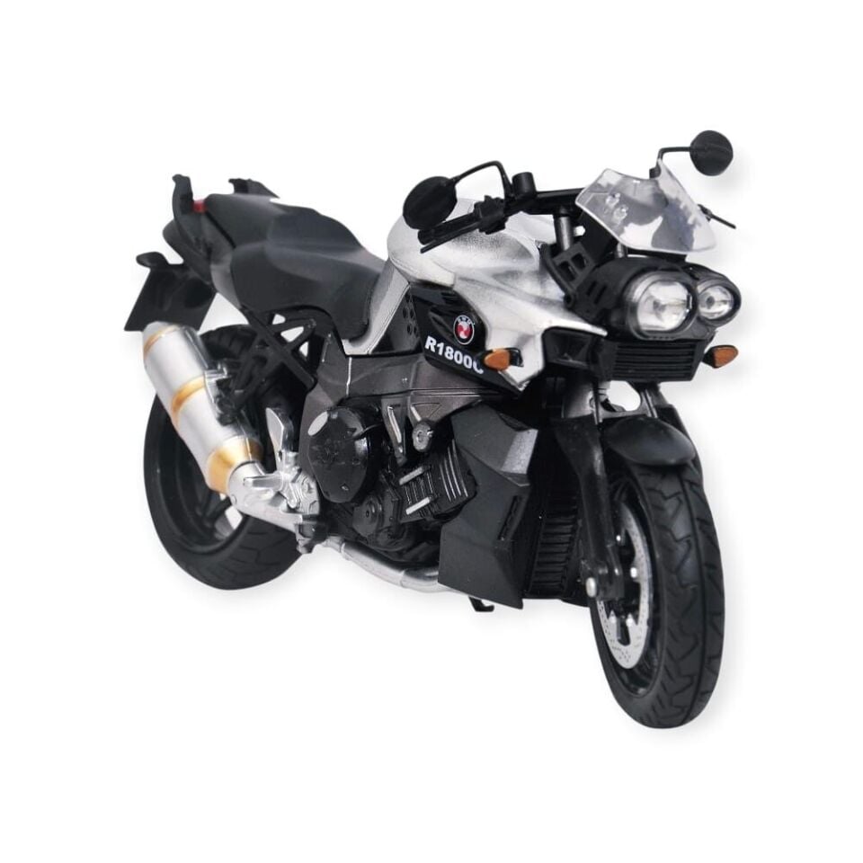 1:12 Ölçekli Model Motosiklet - BMW - HX792-1- Gri
