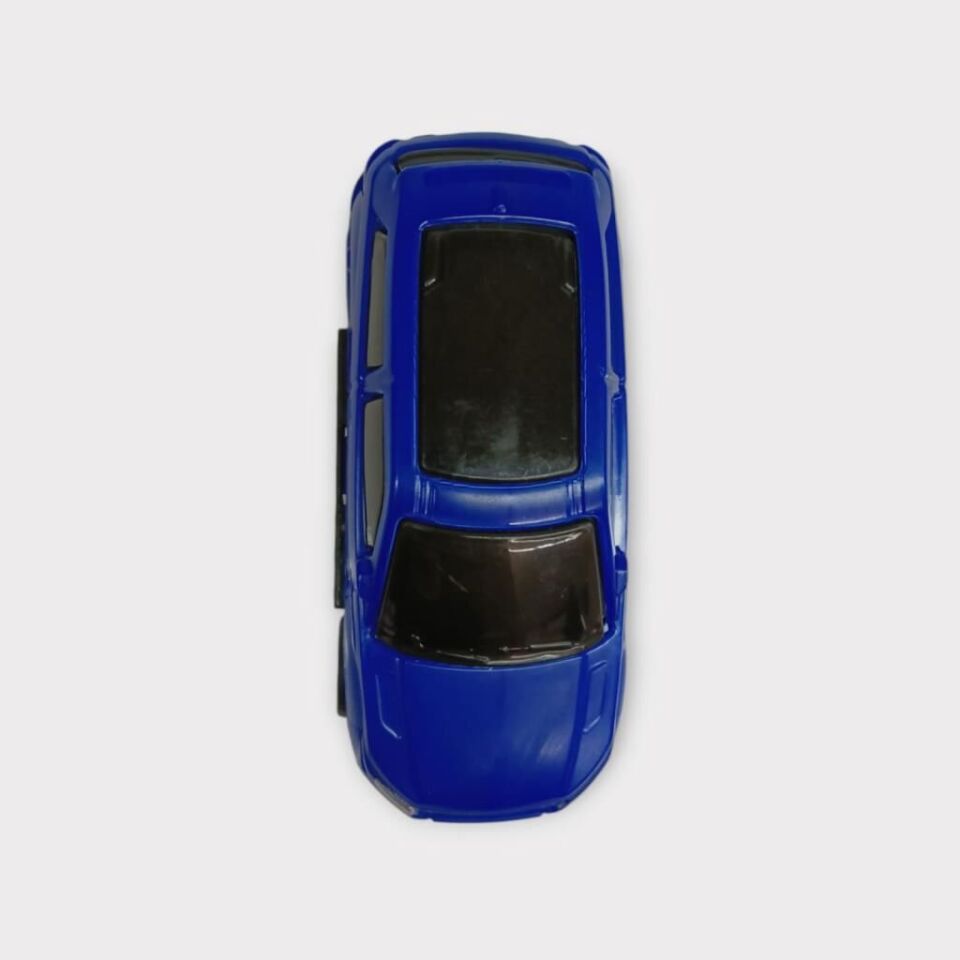 Çek Bırak Arabalar 10 Cm - Mavi Hatchback