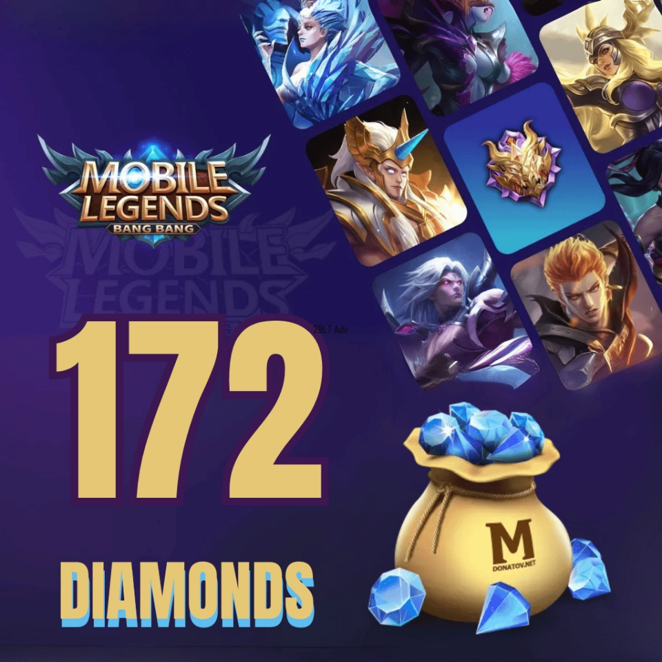 172 Diamantes MLBB (Brasil)