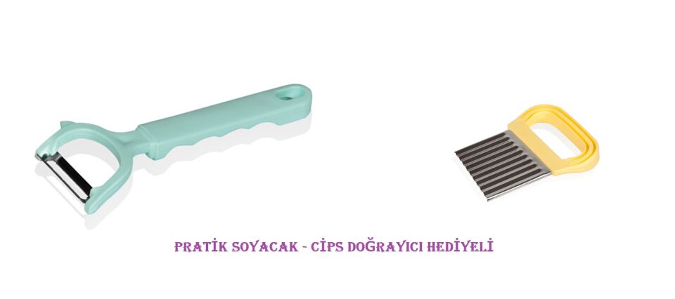 Pratik Soyacak  Cips Doğrayıcı Hediyeli (1077)