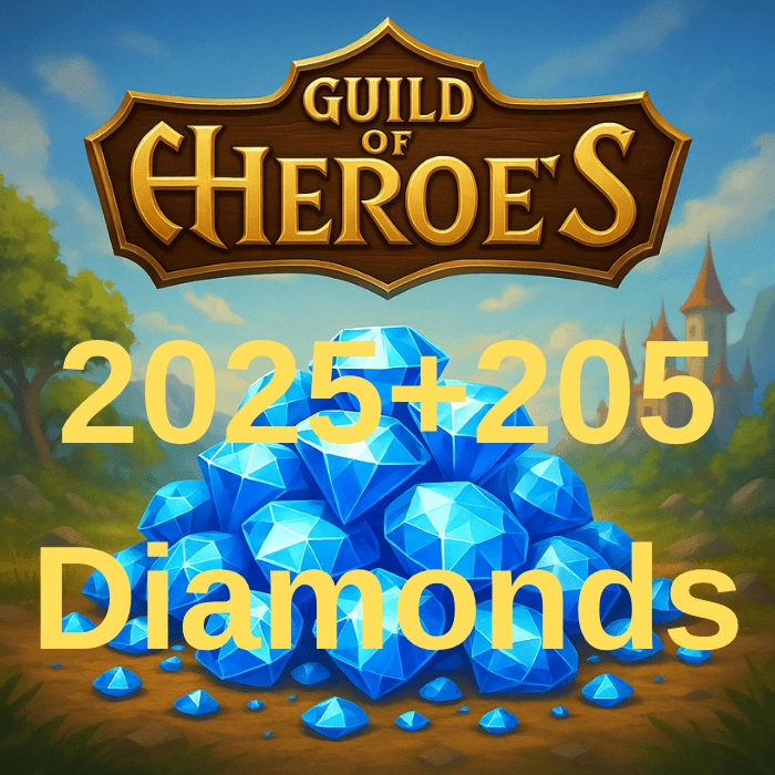 Guild Of Heroes 2025 + 205 Elmas