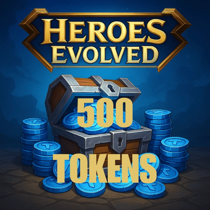 Heroes Evolved 500 Tokens