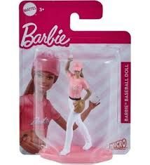 Barbie Mini Figür Beyzbolcu Bebek HCH17