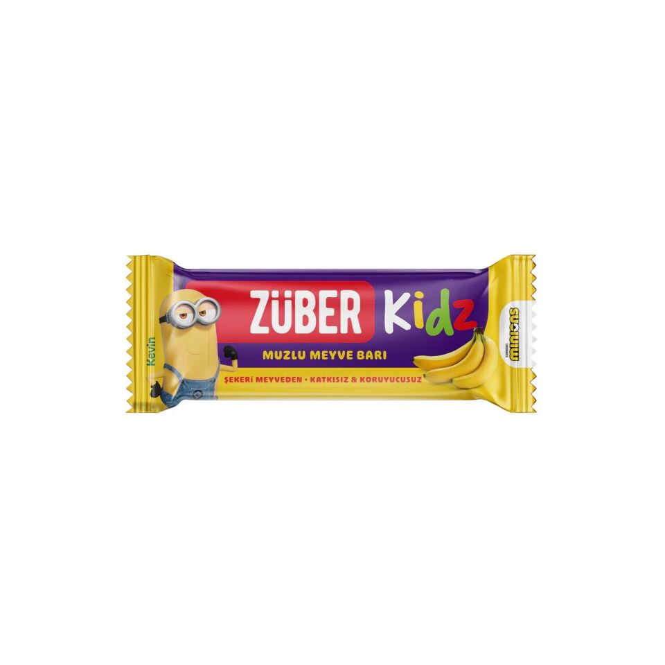Züber Kidz Meyve Barı 25 Gr Muz