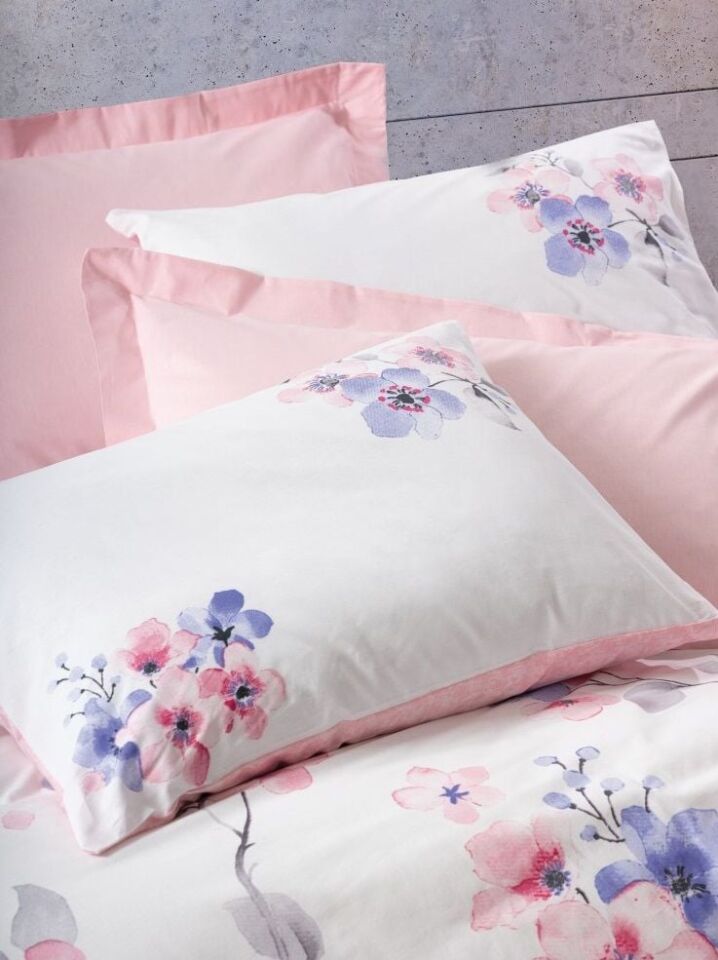 Cotton Box Nevresim Takımı Tek Kişilik Jayda Pembe Jayda Pembe