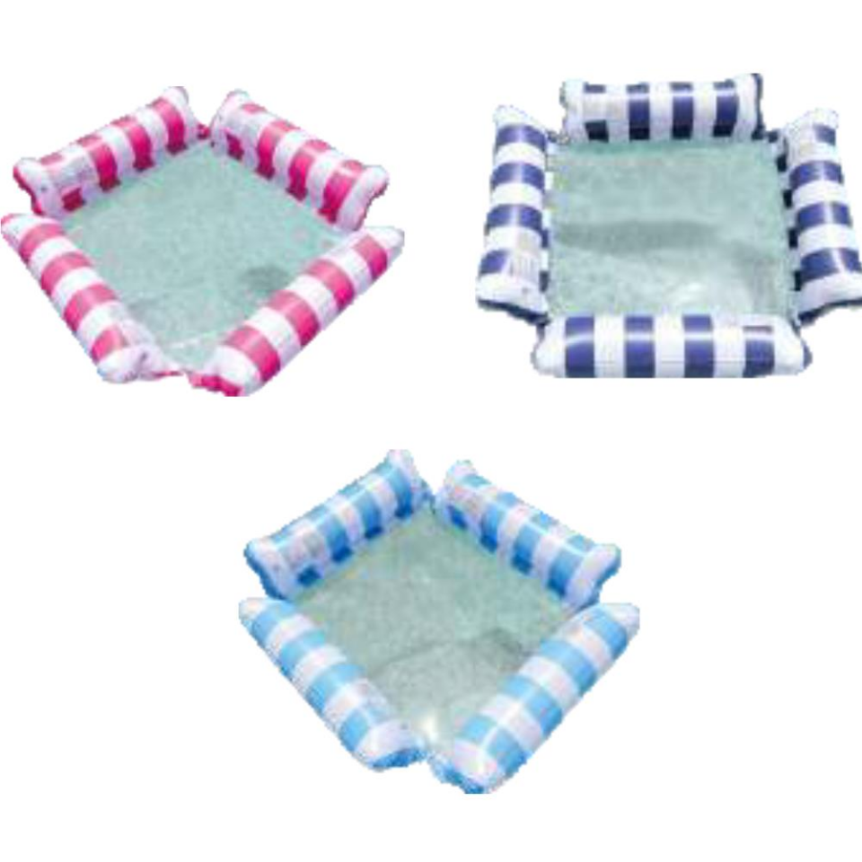 Fileli 4 Yastıklı Premium Deniz Havuz Hamağı 125x122 cm  - 2410108
